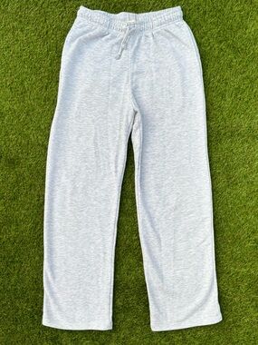 Pull & Bear Grey Wide Leg Sweatpants XS